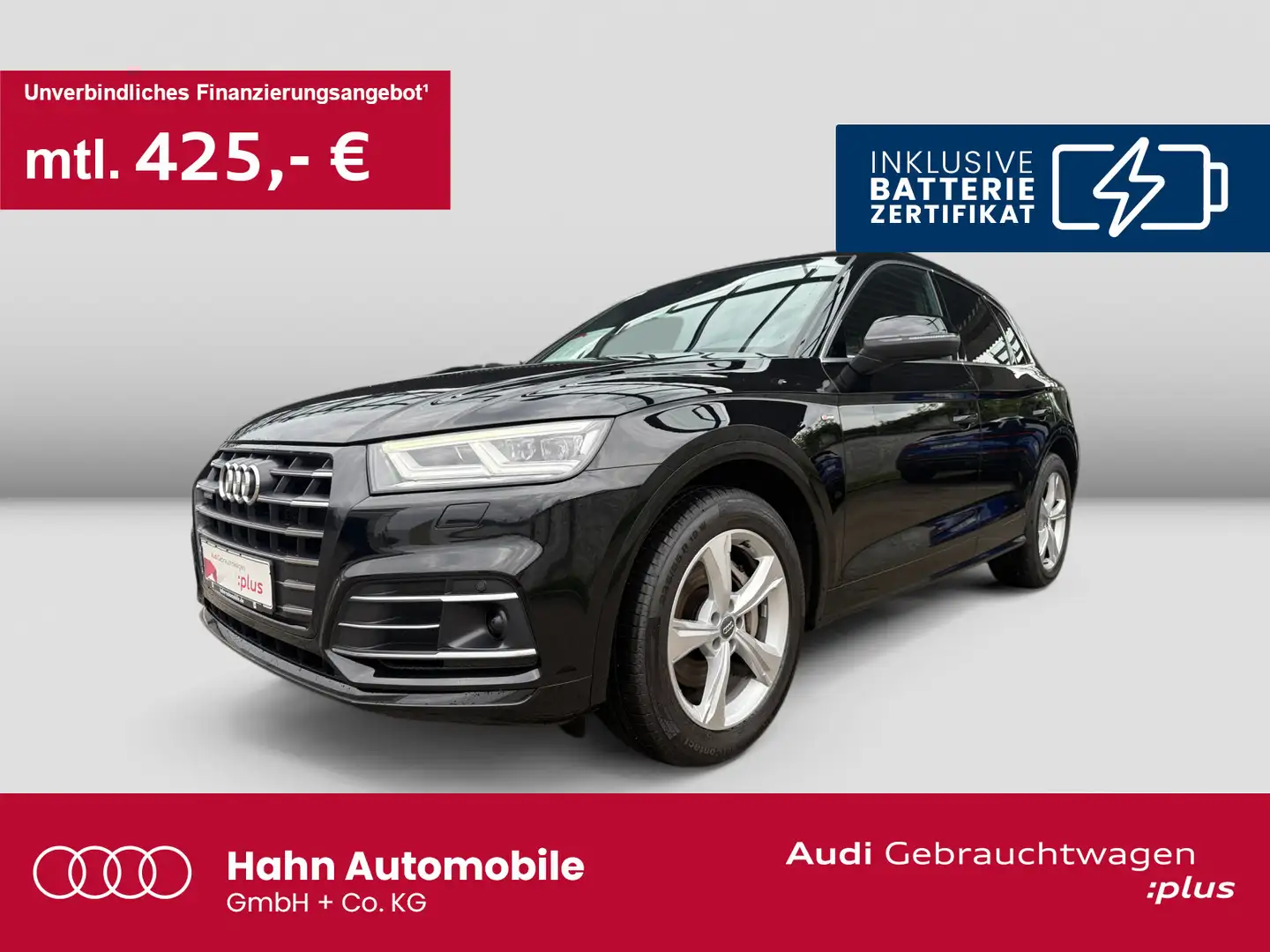 Audi Q5 55TFSIe quattro S tronic Virtual Pano CAM AHK Schwarz - 1