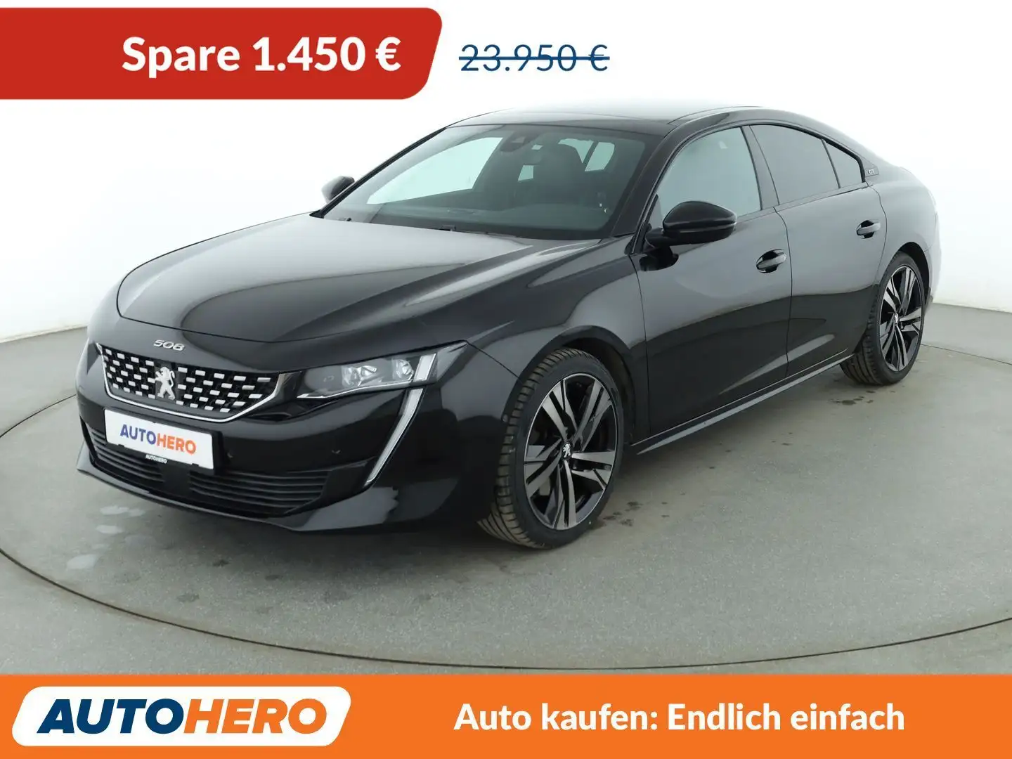 Peugeot 508 1.6 PureTech GT Aut.*NAVI*LED*TEMPO*CAM*PDC*SHZ* Negro - 1