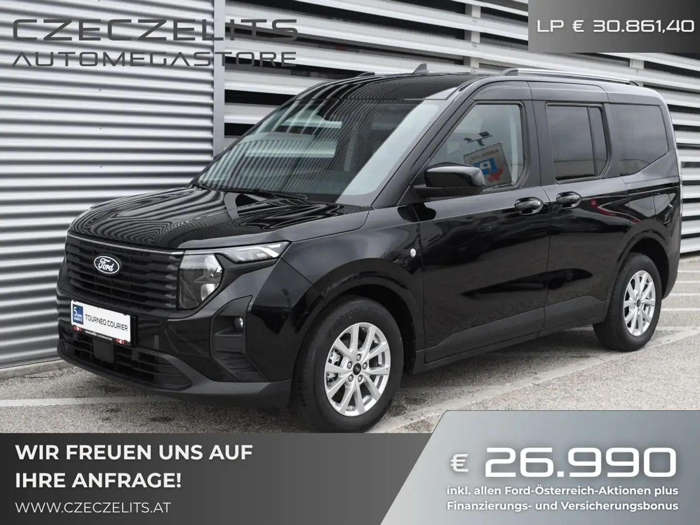 Ford Tourneo Courier 1,0 EcoBoost Titanium ON 43086 JF Schwarz - 1