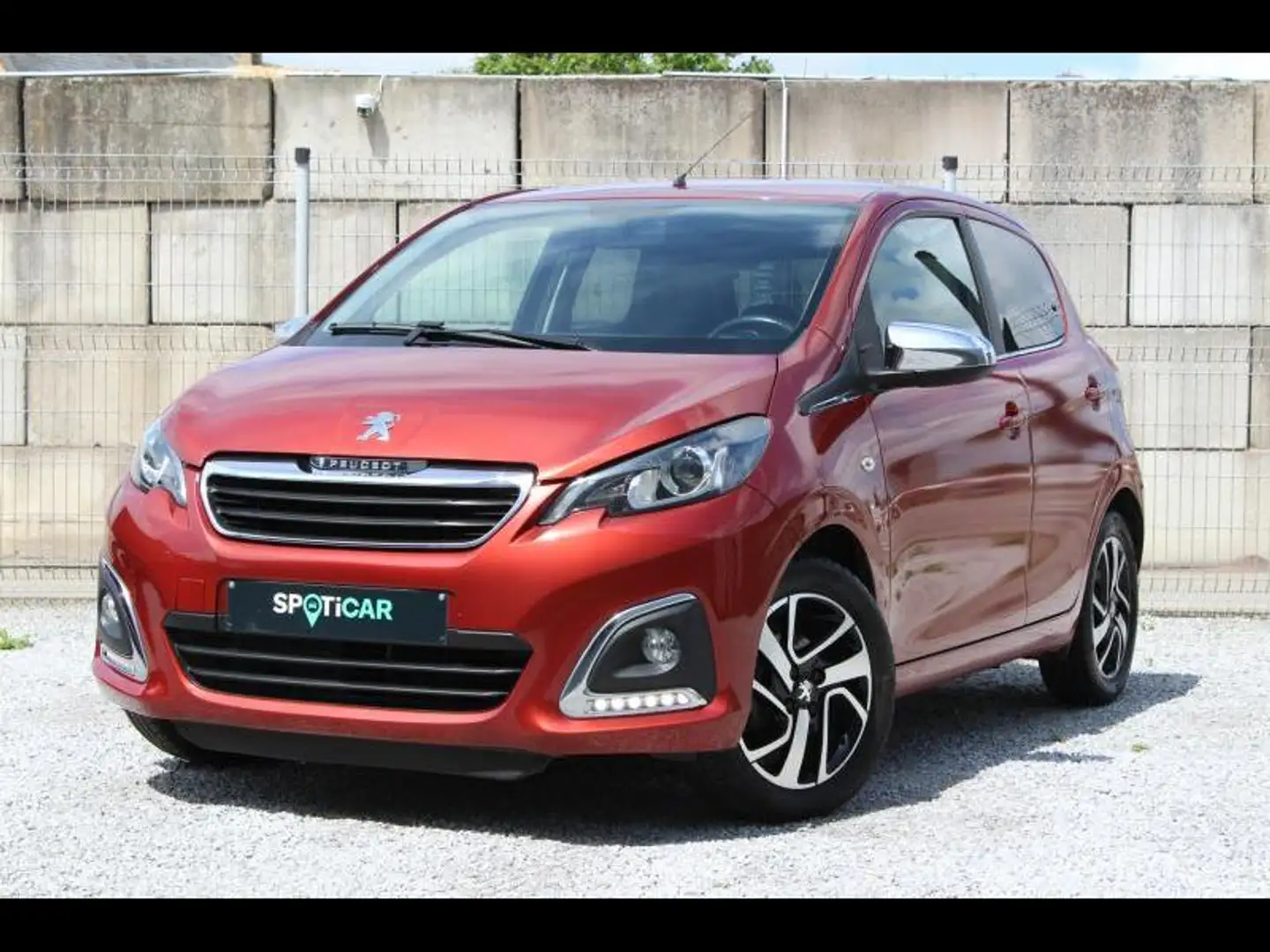 Peugeot 108 STYLE 5P-CRUISECONTROL-LED Pomarańczowy - 1