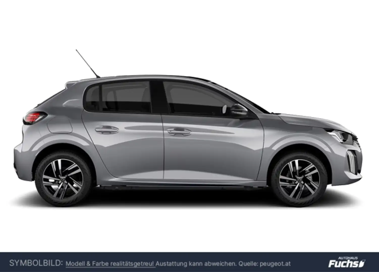 Peugeot 208 Allure Pure Tech 100 Grau - 1