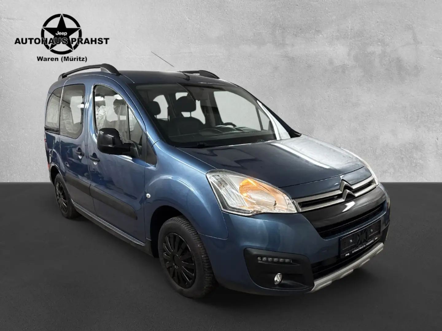Citroen Berlingo 1.6 BlueHDi XTR  Klimaautomatik PDC AHK Albastru - 1