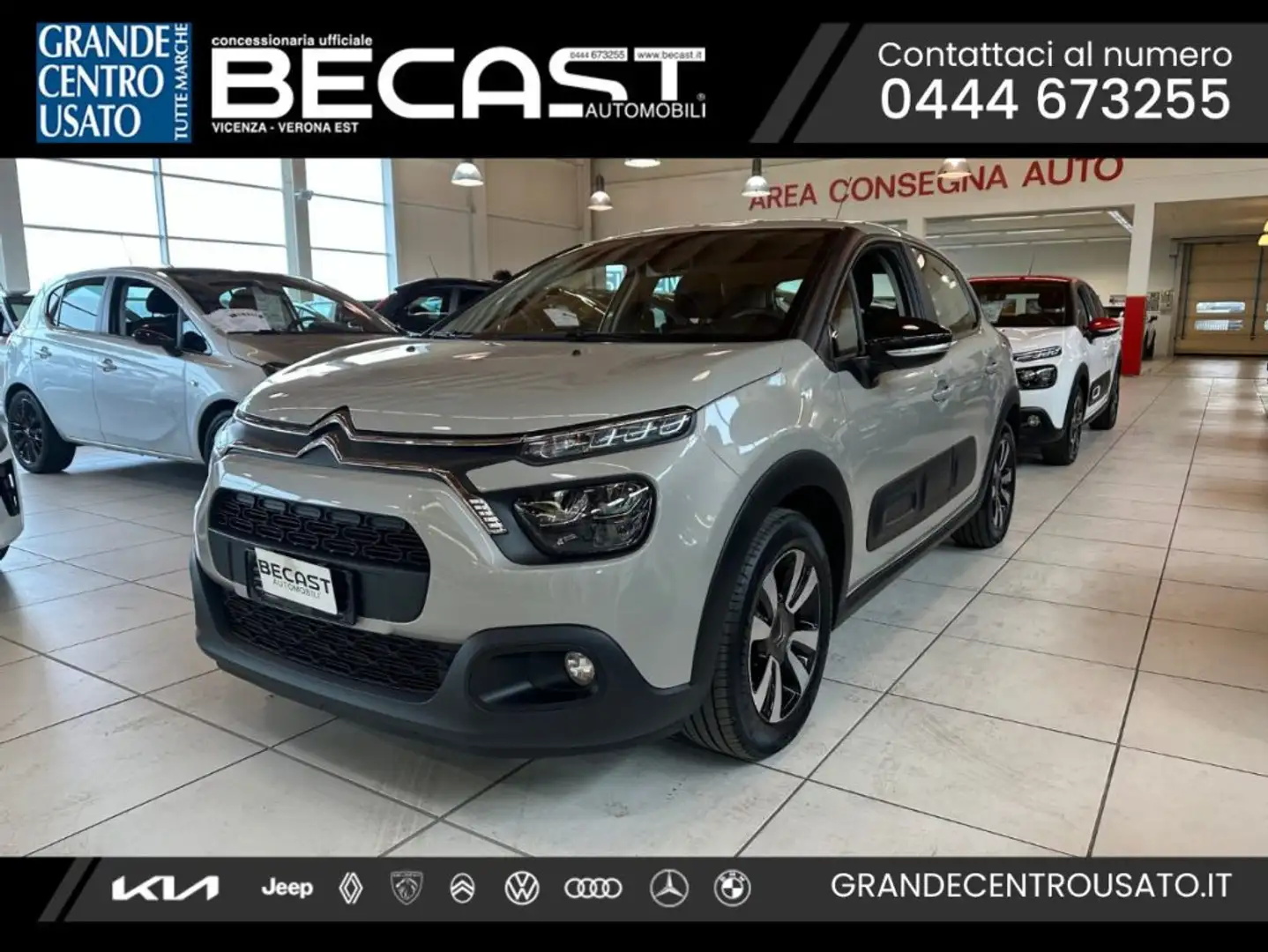 Citroen C3 PureTech 83 S&S Feel Pack Grigio - 1
