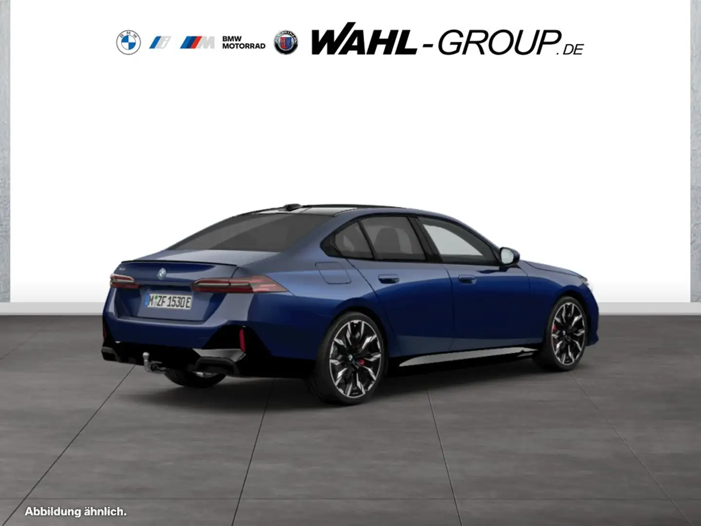 BMW 550 e xDrive M Sport Pro AHK Panorama BowersWilkins In Blu/Azzurro - 2