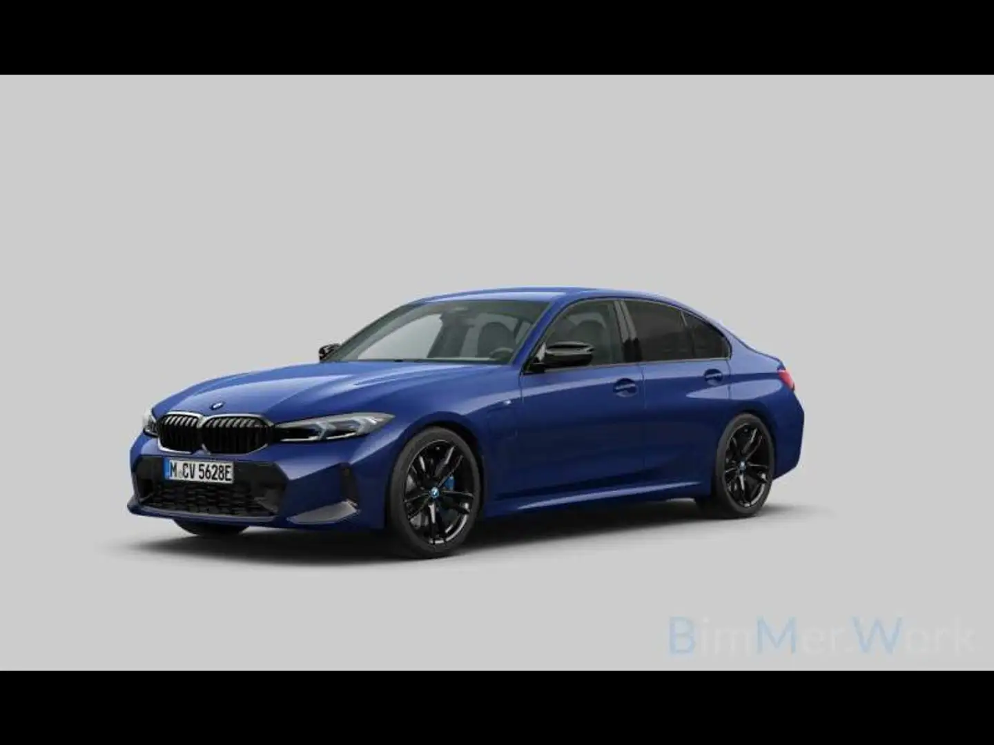BMW 330 M SPORT - HIFI - HYBRID - NAVI Bleu - 2