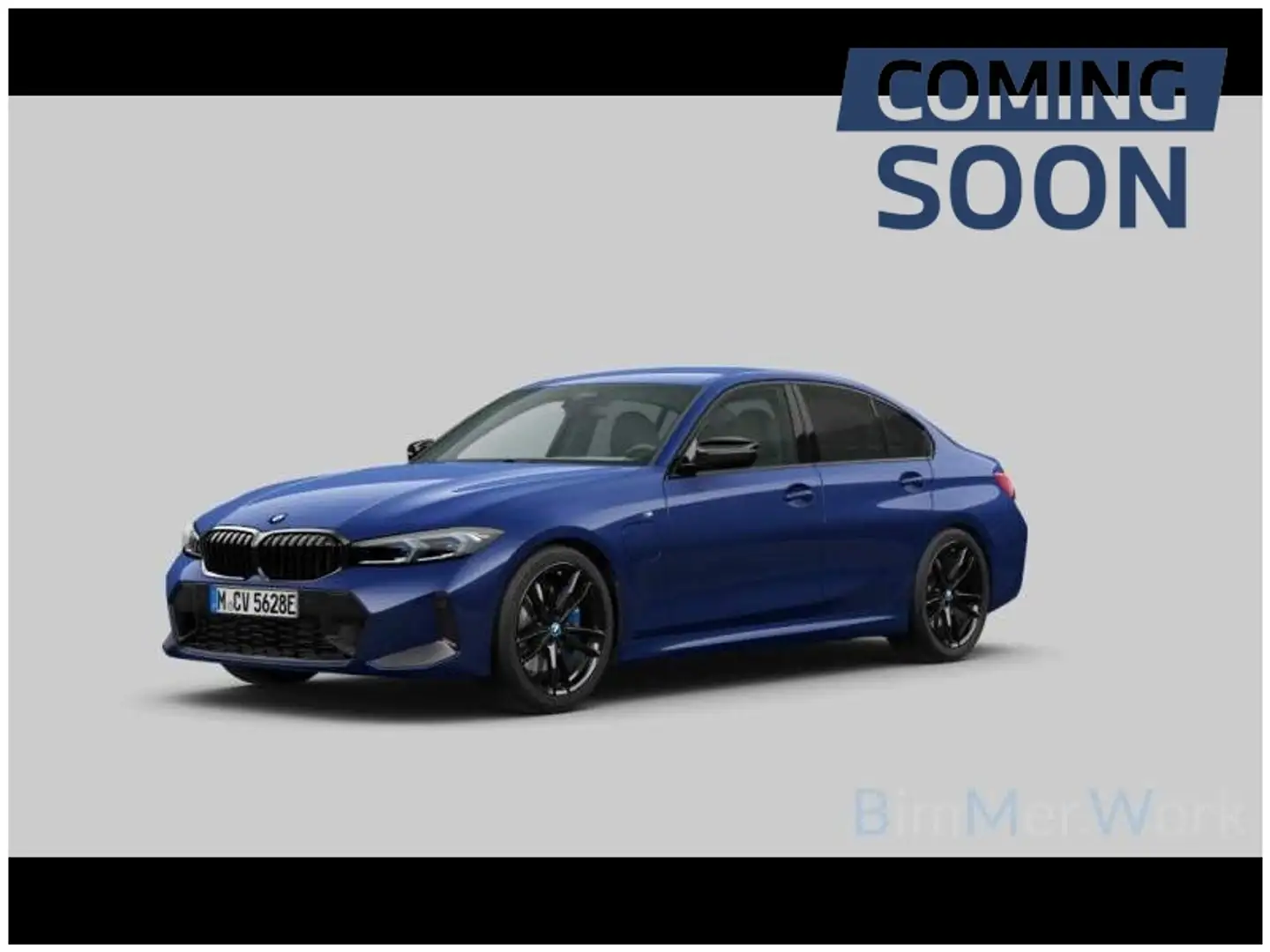 BMW 330 M SPORT - HIFI - HYBRID - NAVI Bleu - 1