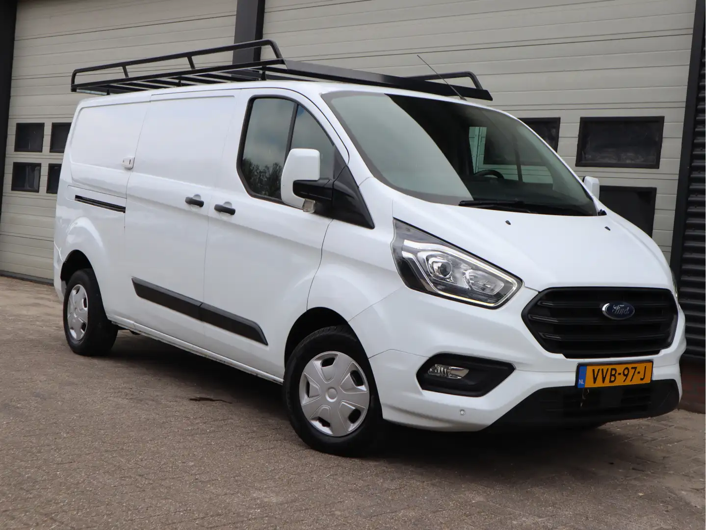 Ford Transit Custom 2.0 TDCI 130pk Euro 6 - L2 Lang - Trekhaak - Imper Weiß - 2
