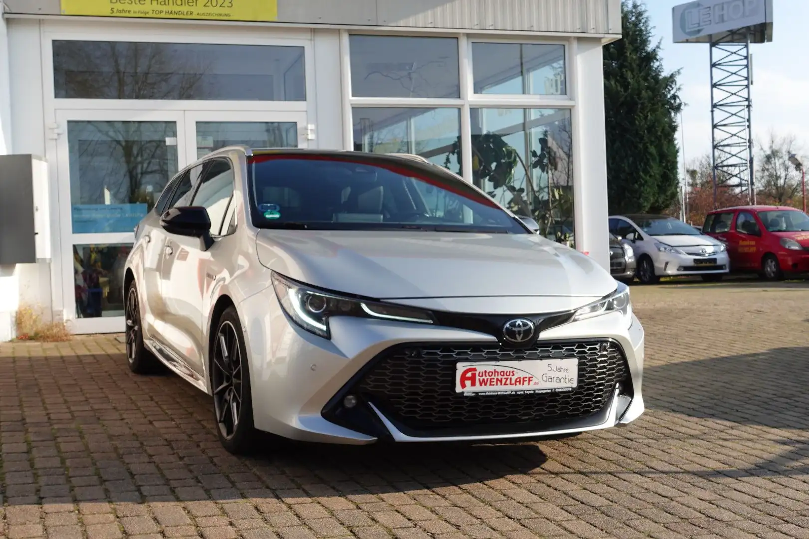 Toyota Corolla 2,0 Hybr. GR Sport TS 5 Jahre Garantie Grijs - 2