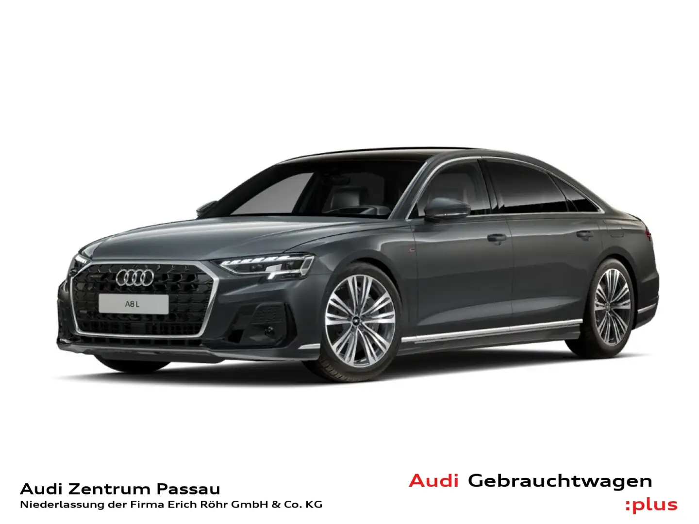 Audi A8 L 60 TFSI e quattro tiptr. Grau - 1