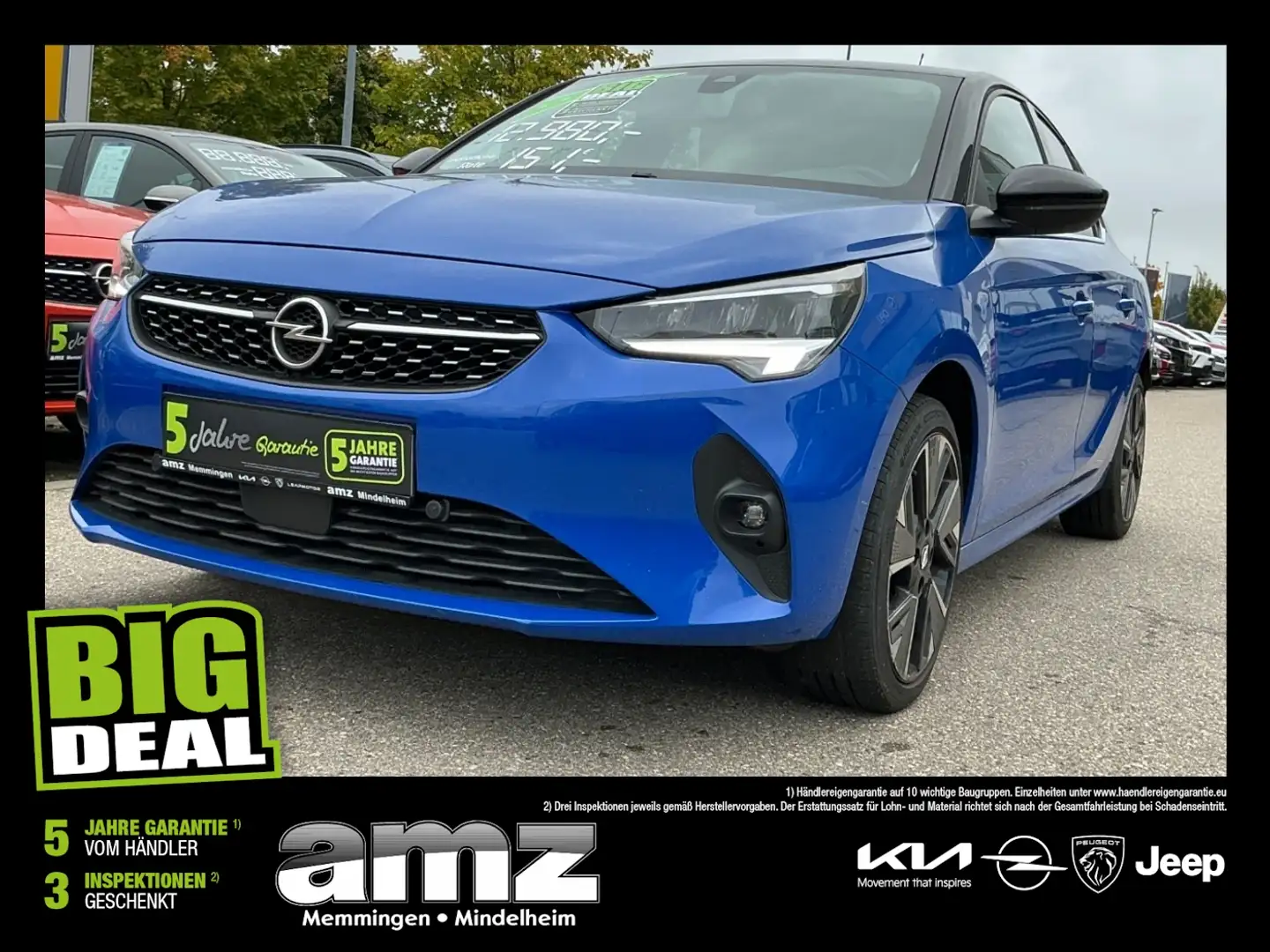 Opel Corsa F edition First Edition *LM*LED*Bremsassis Blau - 1