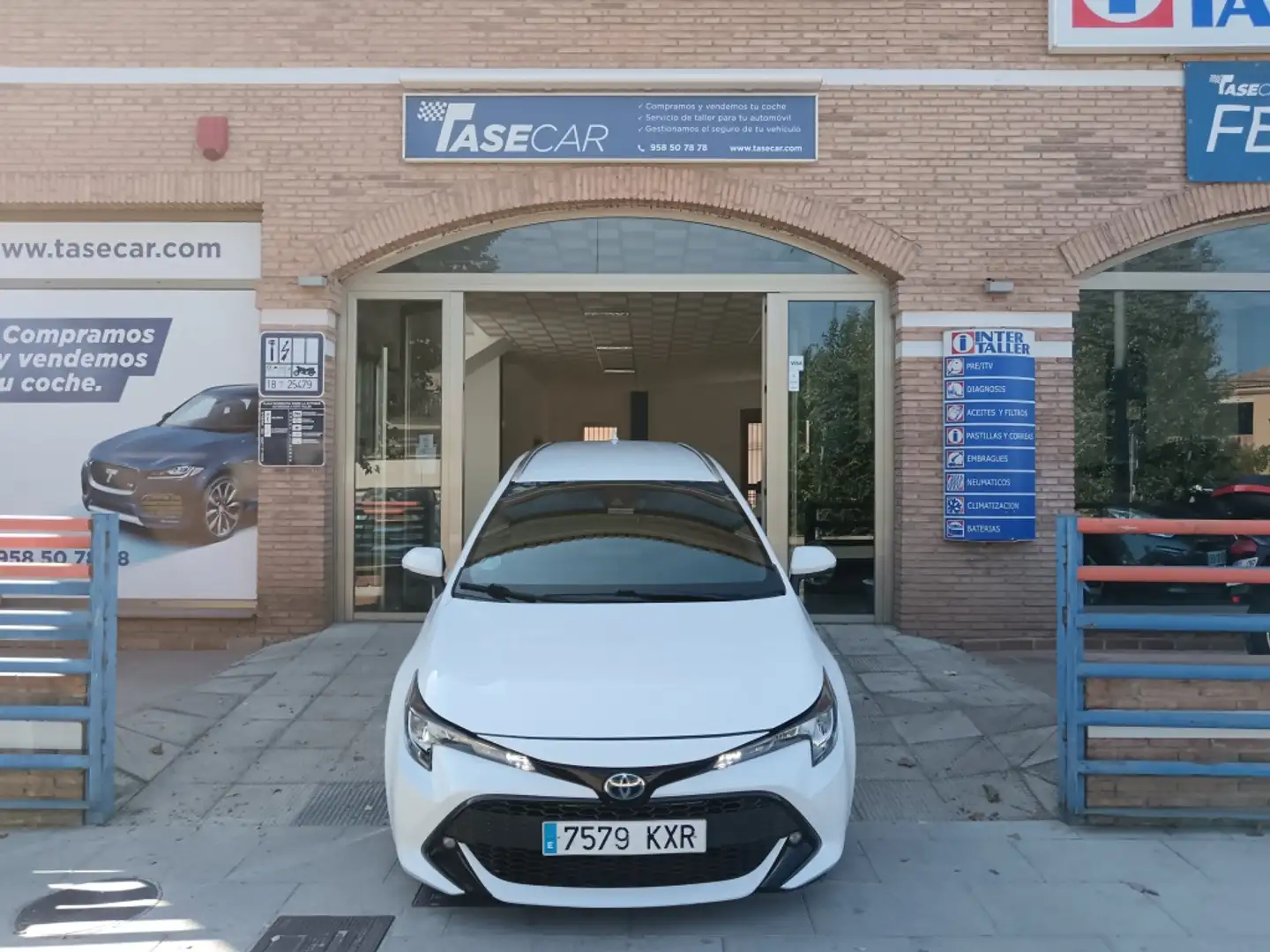Toyota Corolla Touring Sports 125H Business Plus Blanc - 1