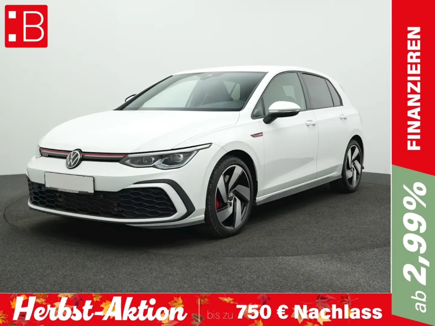 Volkswagen Golf GTI 8 2.0 TSI DSG ACC PDC Weiß - 1