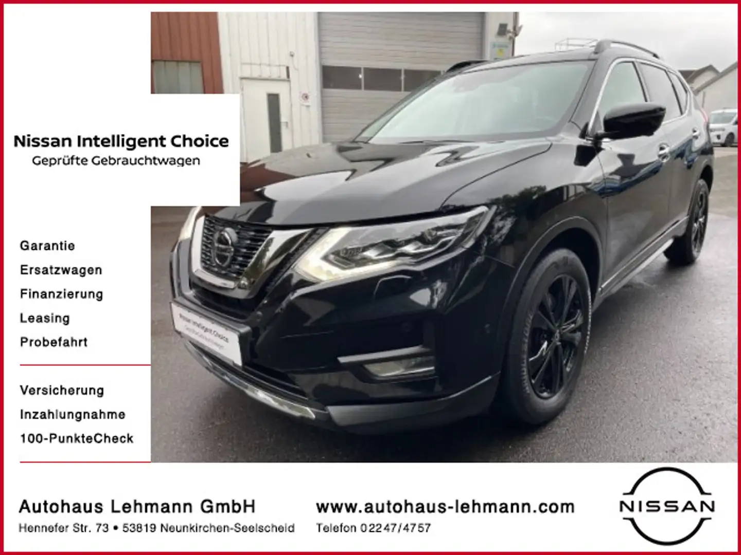 Nissan X-Trail 1.7 dCi N-Tec 4x4 Automatik 360° 8xAlu Nero - 1