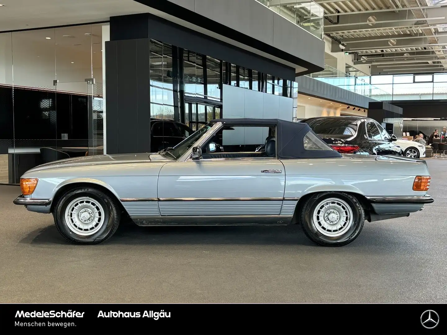 Mercedes-Benz 280 280 SL R107 ABS Autom Sitzheizung blauesVerdeck Синий - 2