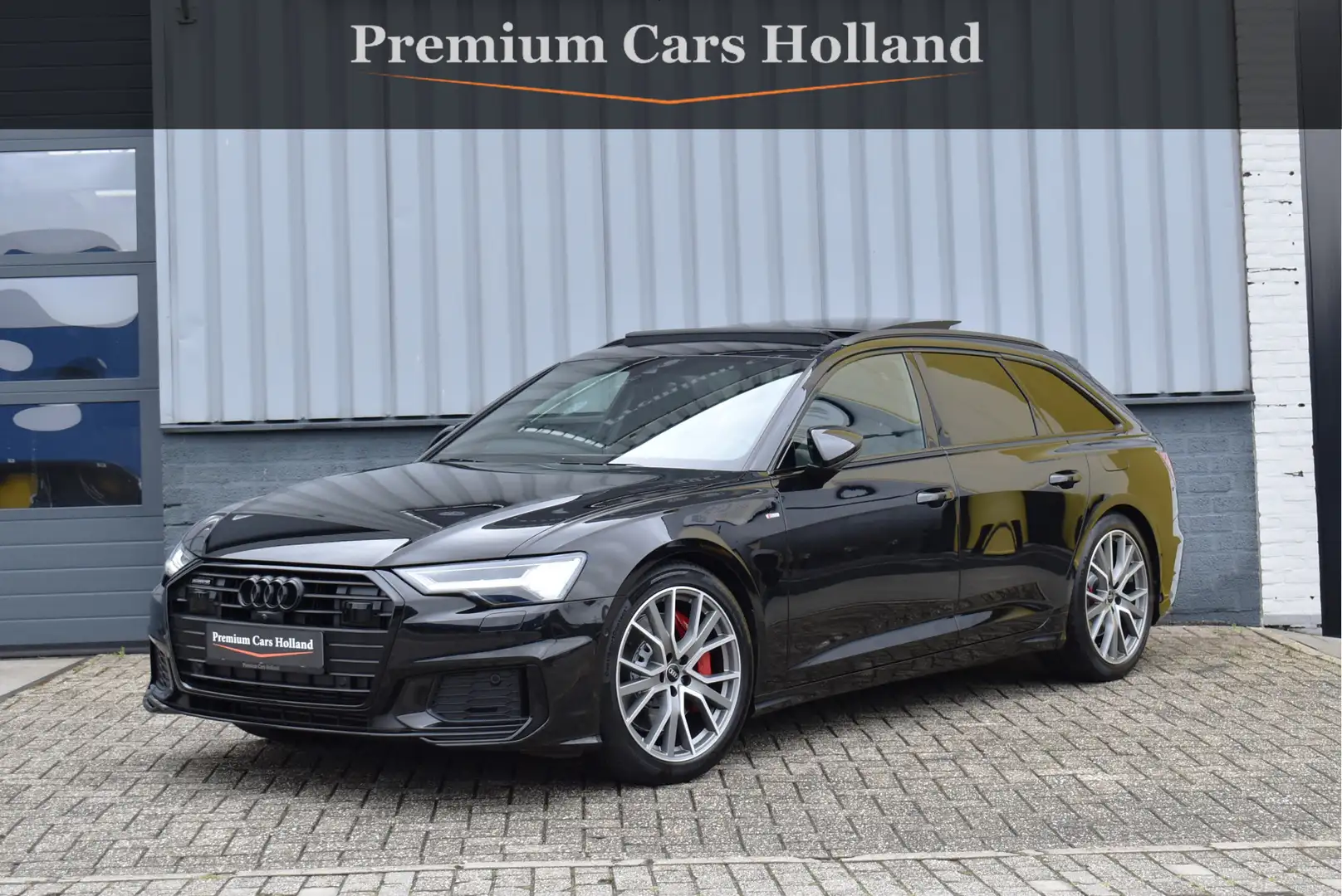Audi A6 Avant 55 TFSI e Quattro 367 Pk S-Line Pano Leder H Zwart - 1