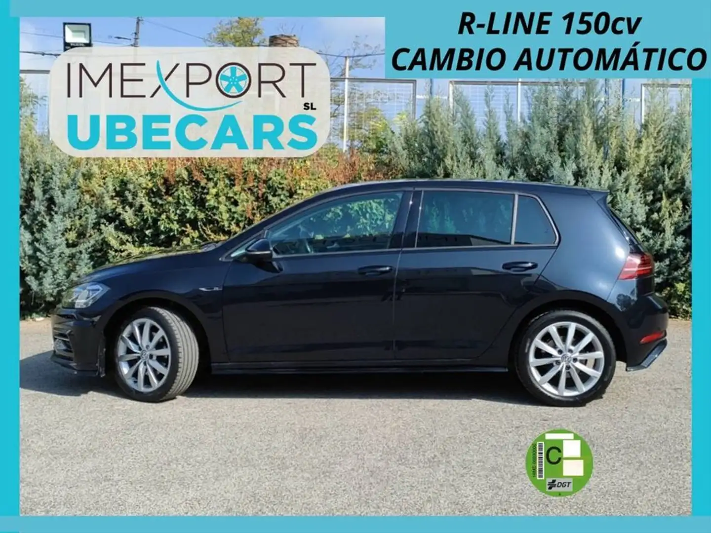 Volkswagen Golf 1.5 eTSI R-Line DSG 110kW Negro - 1