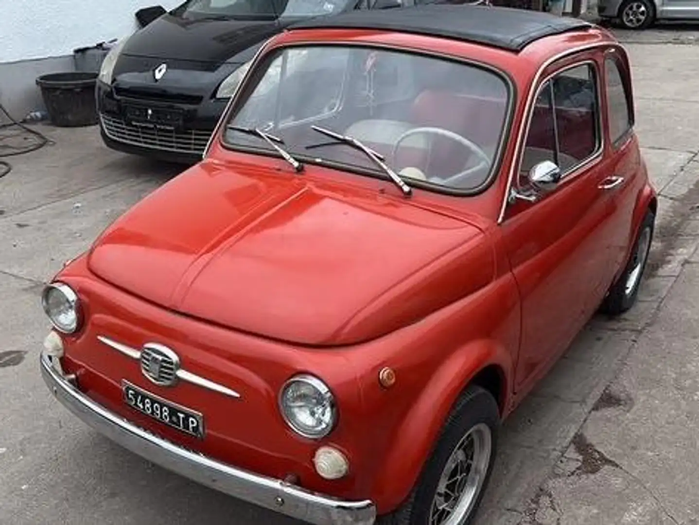 Fiat 500 Oldteimer 500 F Orange - 1