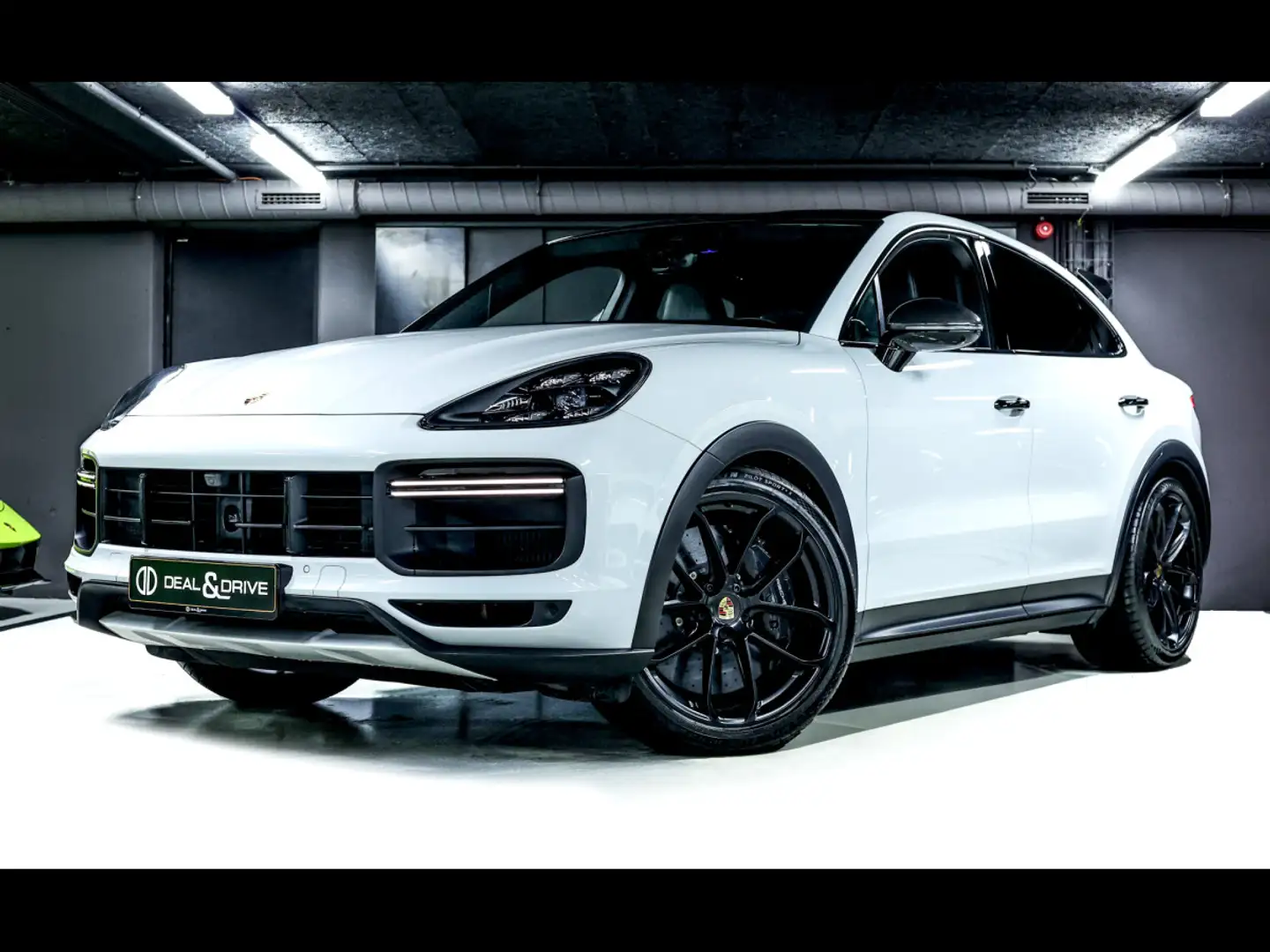 Porsche Cayenne COUPE TURBO GT°CARRARA WHITE°INNODRIVE°MATRIX°360 Blanc - 1