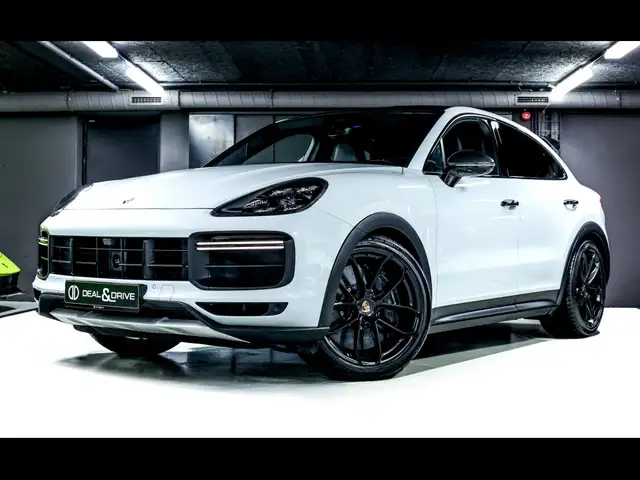Porsche Cayenne COUPE TURBO GT°CARRARA WHITE°INNODRIVE°MATRIX°360