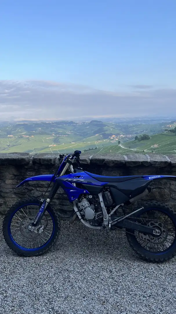Yamaha YZ 125 Yamaha yz 125 2023 TARGATA tripla omologazione Bleu - 2