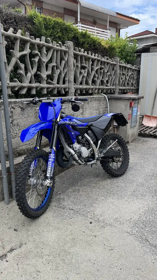 Yamaha YZ 125 Yamaha yz 125 2023 TARGATA tripla omologazione Bleu - 1