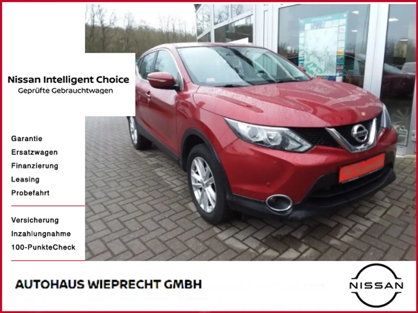 Nissan Qashqai 1.2 DIG-T Acenta 4x2 Rot - 1