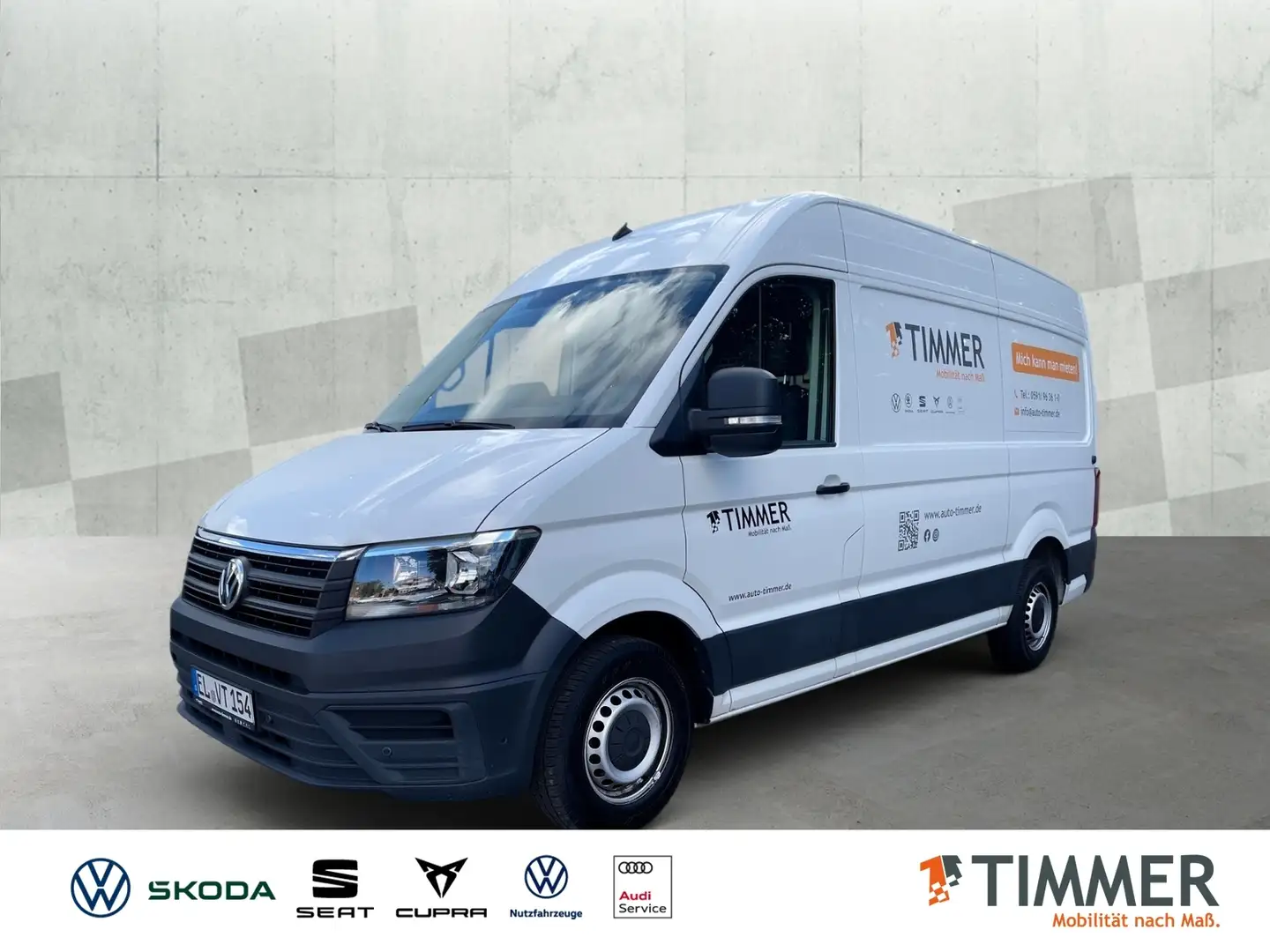 Volkswagen Crafter 35 TDI HOCH*NAVI*KAMERA*PDC*AHKvorb*CARPLAY* Weiß - 1