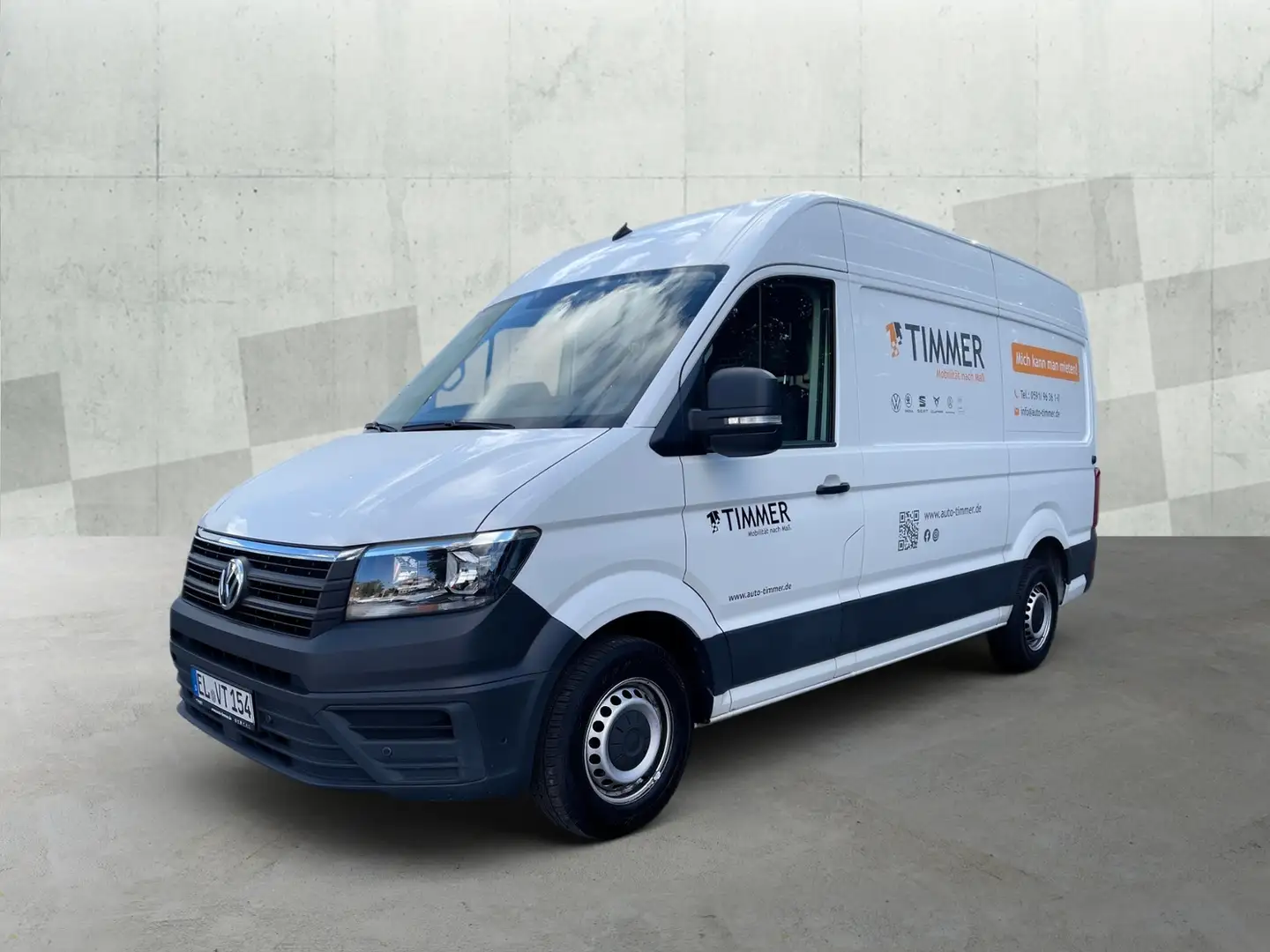 Volkswagen Crafter 35 TDI HOCH*NAVI*KAMERA*PDC*AHKvorb*CARPLAY* Weiß - 2
