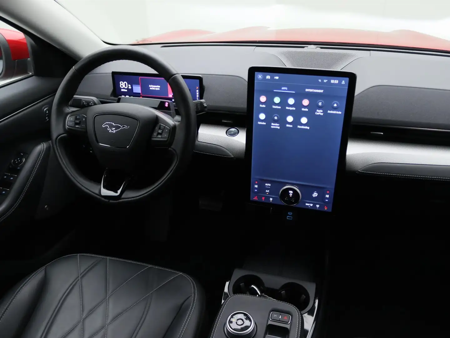 Ford Mustang Mach-E 75kWh 269pk RWD 95,5% SoH [ CARPLAY+ACC+LEDER+CAME Roşu - 2