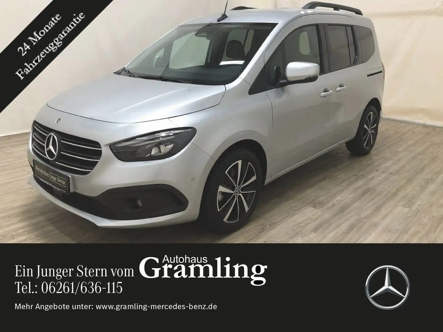 Mercedes-Benz T-Class T 180 d PROGRESSIVE *Navi*AHK*KEYLESS-GO*Kamera* Silber - 1
