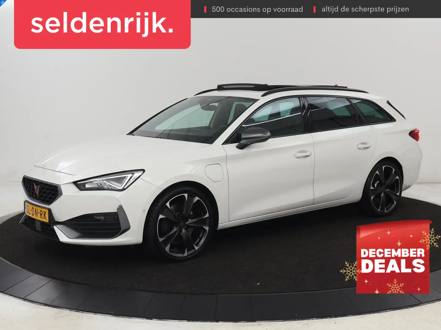 CUPRA Leon 1.4 eHybrid VZ | 245pk | Panoramadak | Stoelverwar Wit - 1