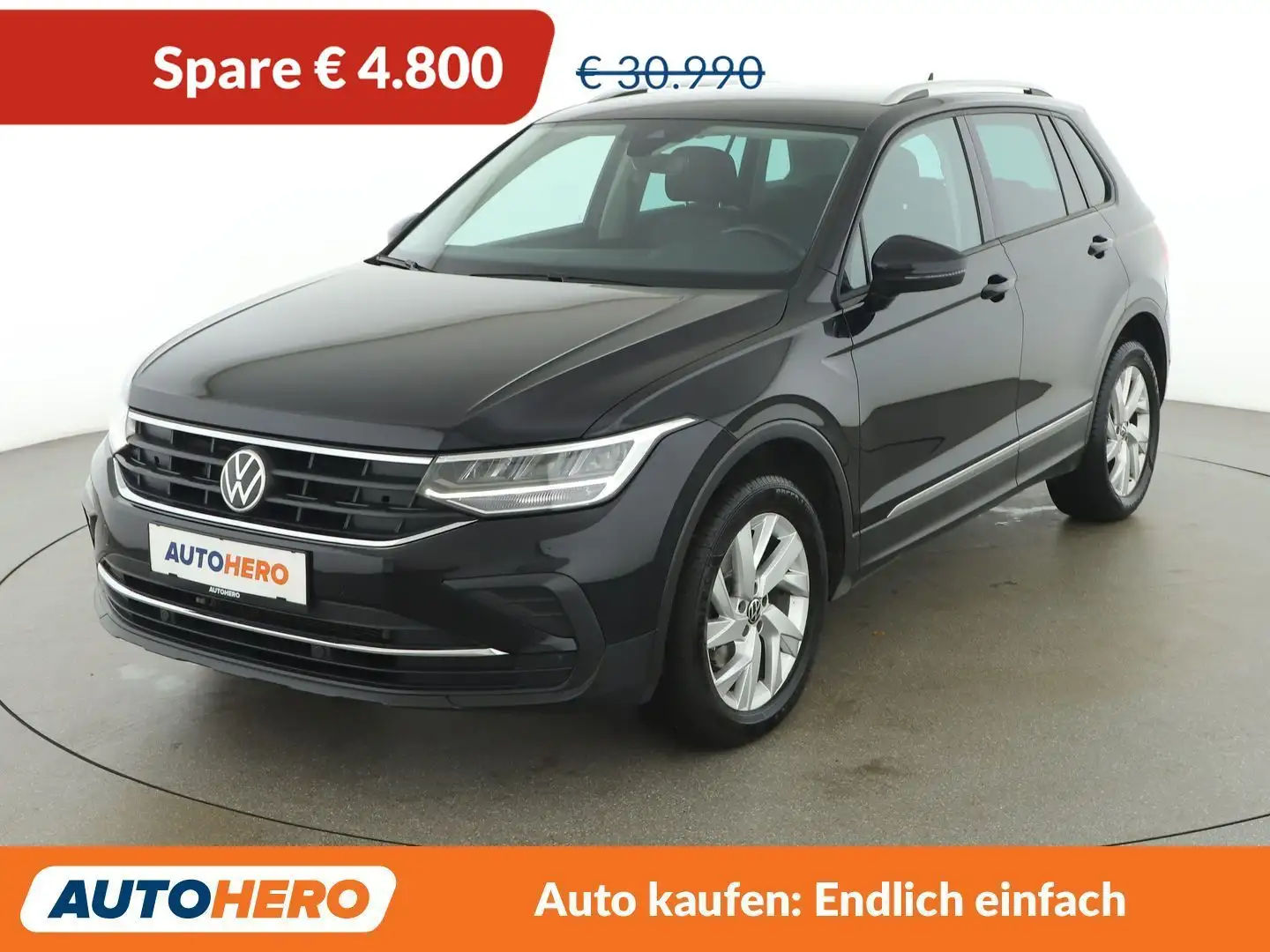 Volkswagen Tiguan 2.0 TDI Life 4Motion Schwarz - 1