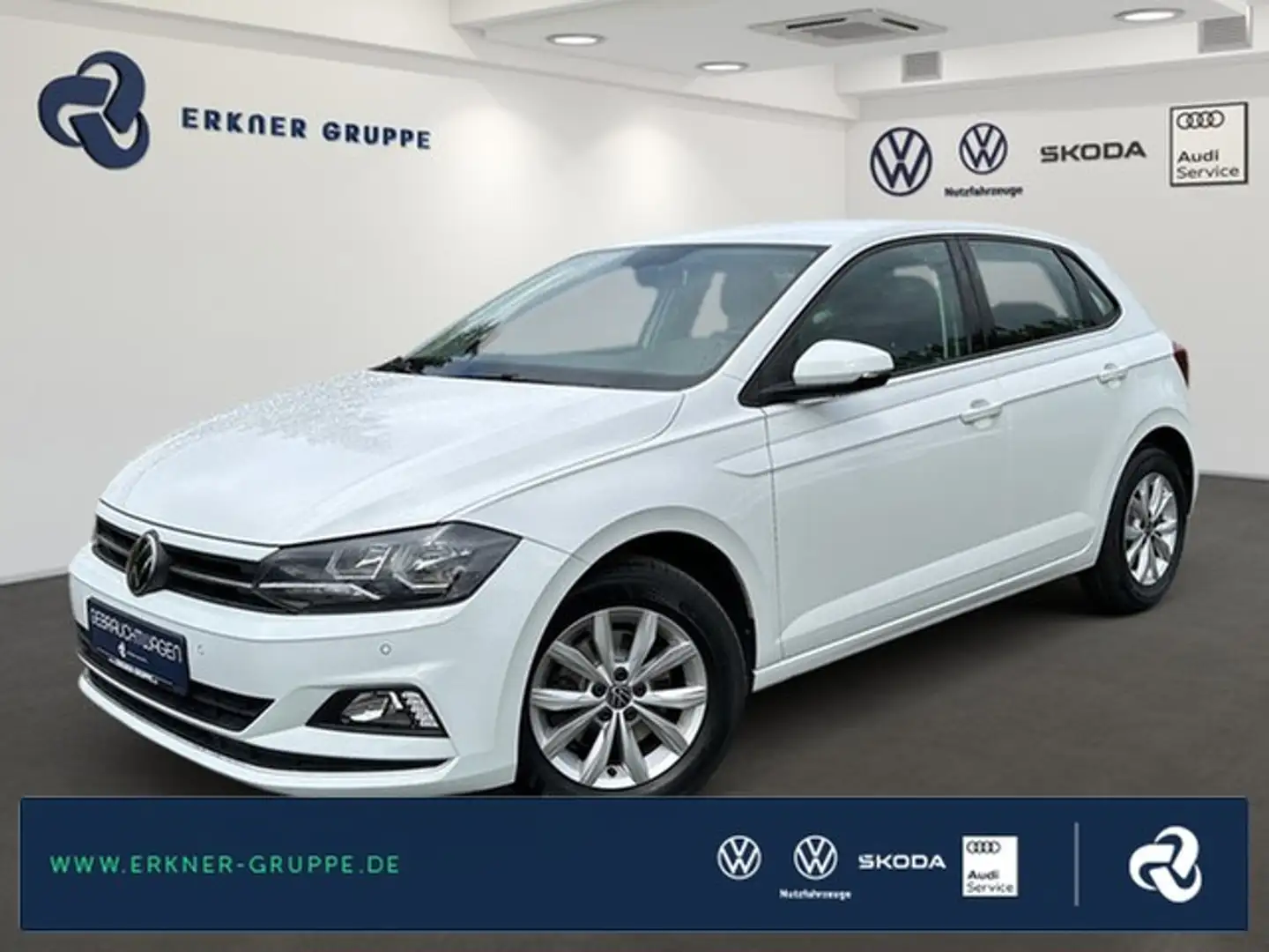 Volkswagen Polo 1.0TSI DSG Highline KAMERA+BLUETOOTH+SITZHZG+++ Wit - 1