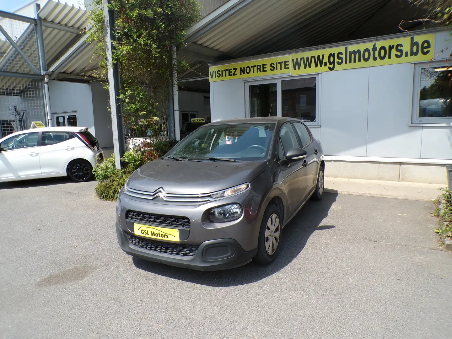 Citroen C3 1.2i 83cv gris 02/20 67.736km Airco Cruise Android Gris - 1