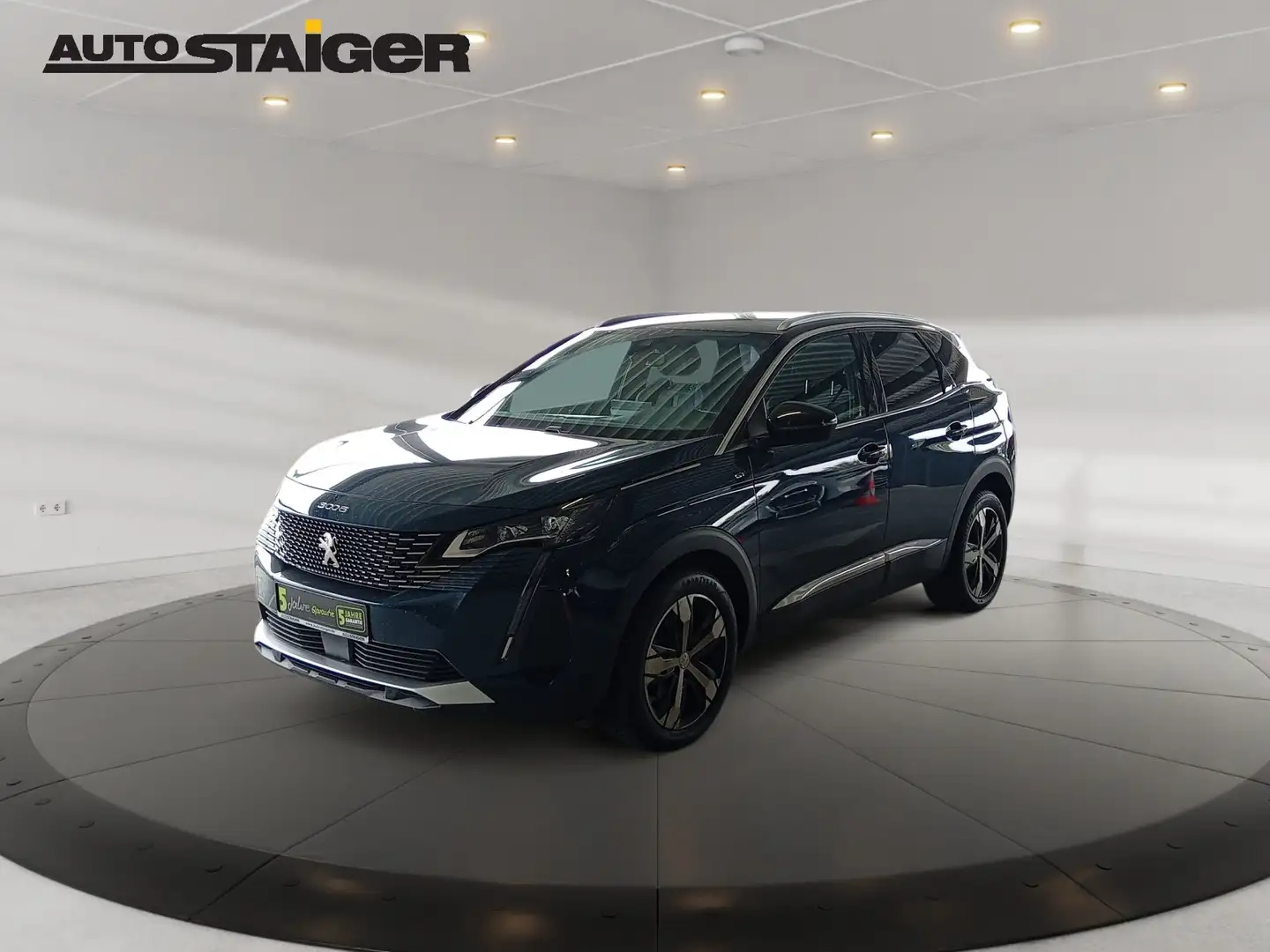 Peugeot 3008 GT 130 ACC+LED+Navi+SHZ+2xKlima+Kam.+KlimaA Blau - 2