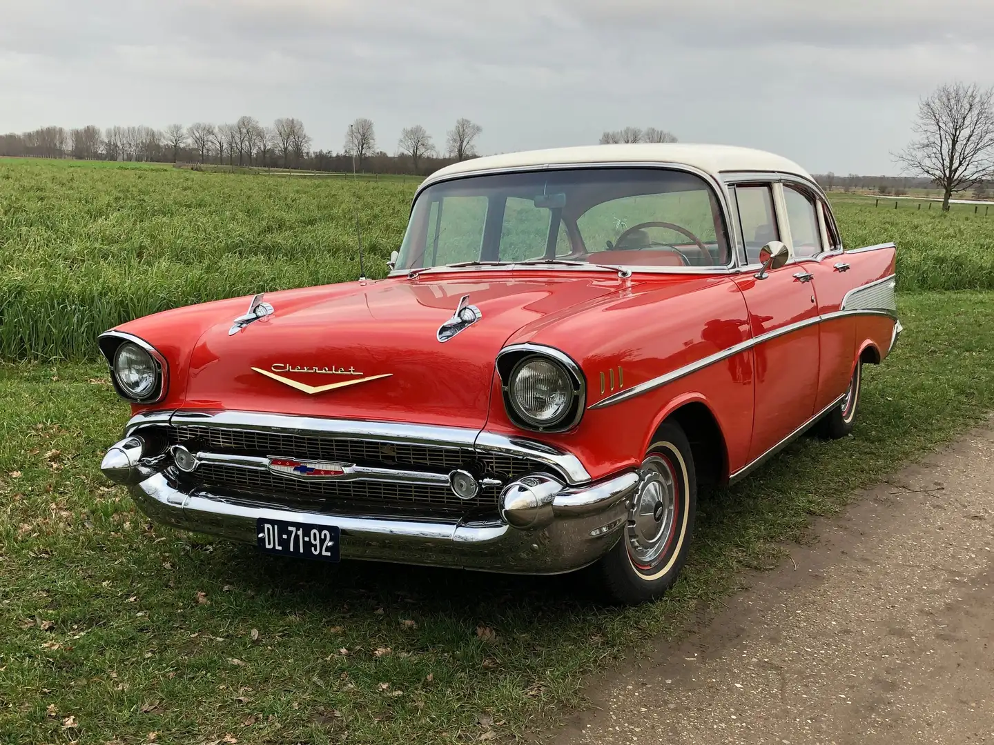 Chevrolet Bel Air Bel Air undefined Rouge - 2
