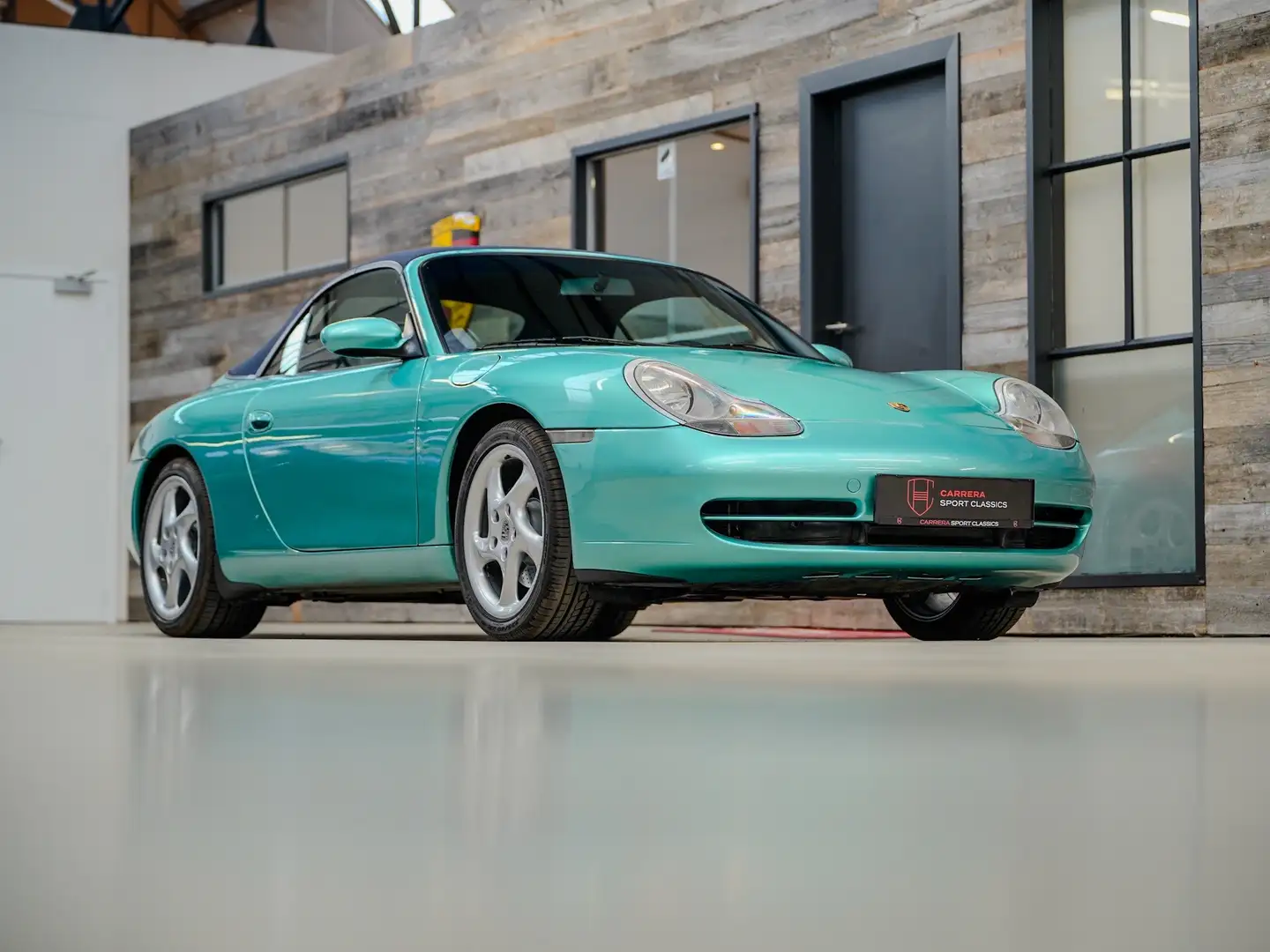 Porsche 996 Cabrio Porsche Classic check /IMS ok/ Exclusive Zelená - 2