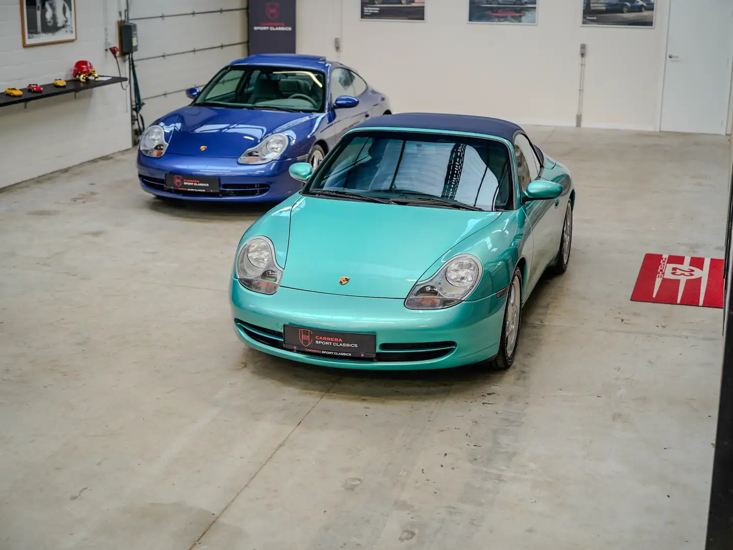 Porsche 996 Cabrio Porsche Classic check /IMS ok/ Exclusive Zelená - 1