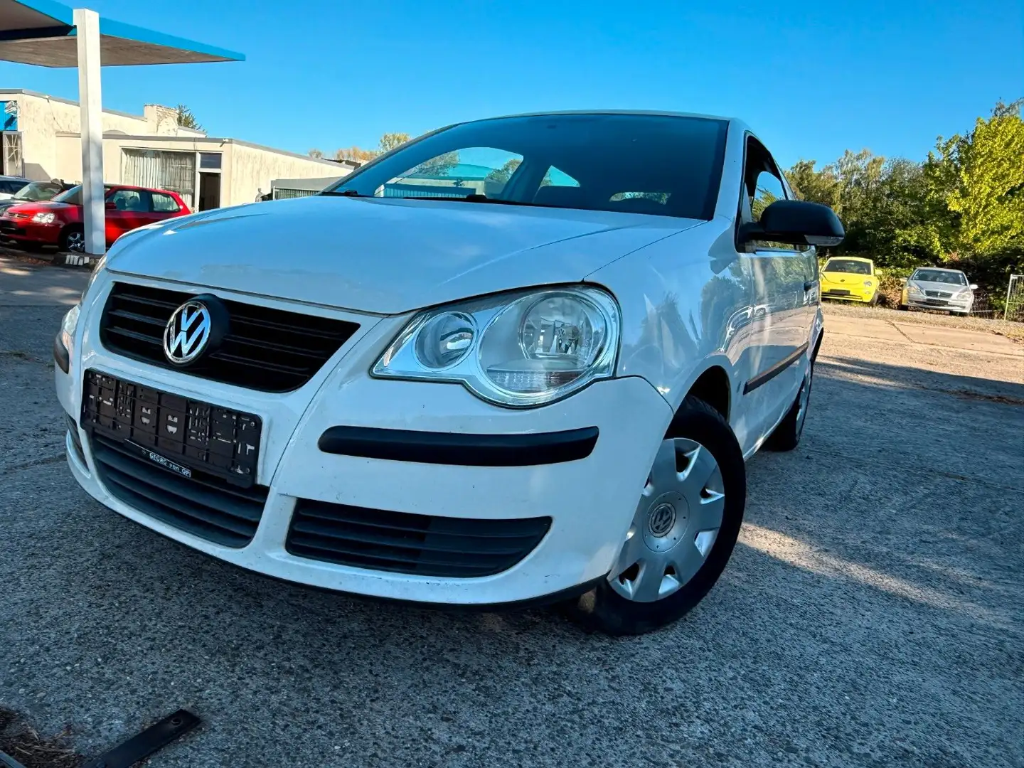 Volkswagen Polo IV Trendline Blanc - 1