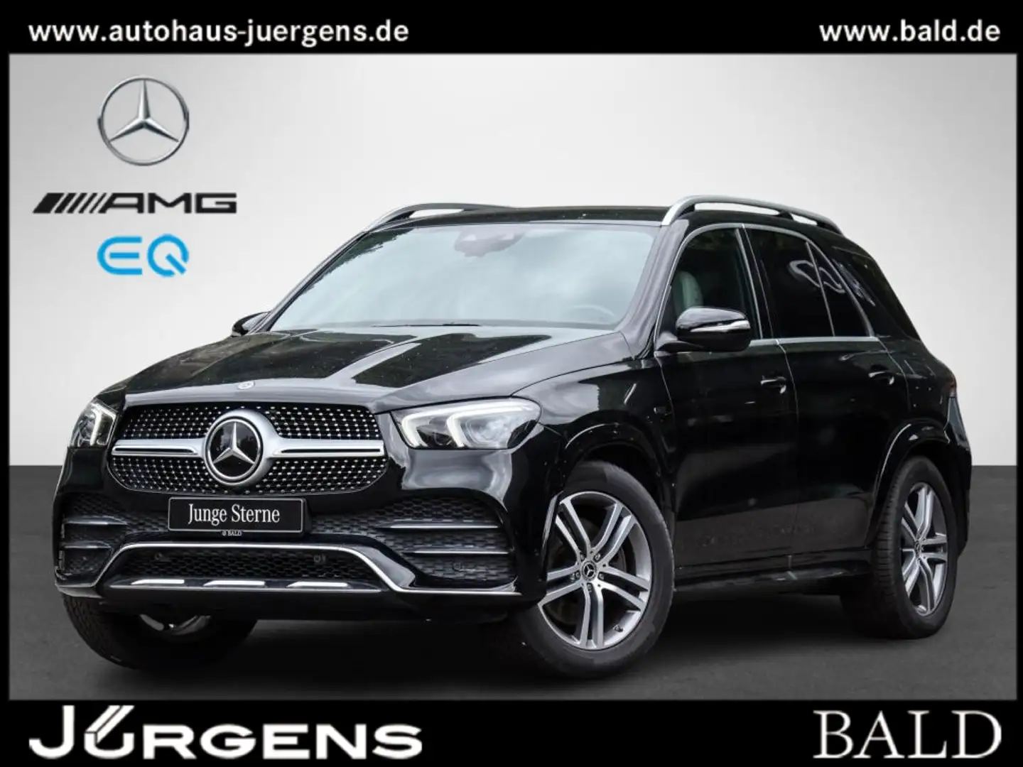 Mercedes-Benz GLE 350 de 4M AMG/Wide/LED/AHK/Cam/Distr/Easy-P Black - 2