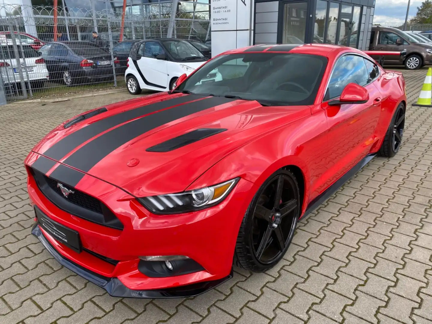 Ford Mustang GT Kompressor &Auspuff von Geiger 670PS Rot - 1