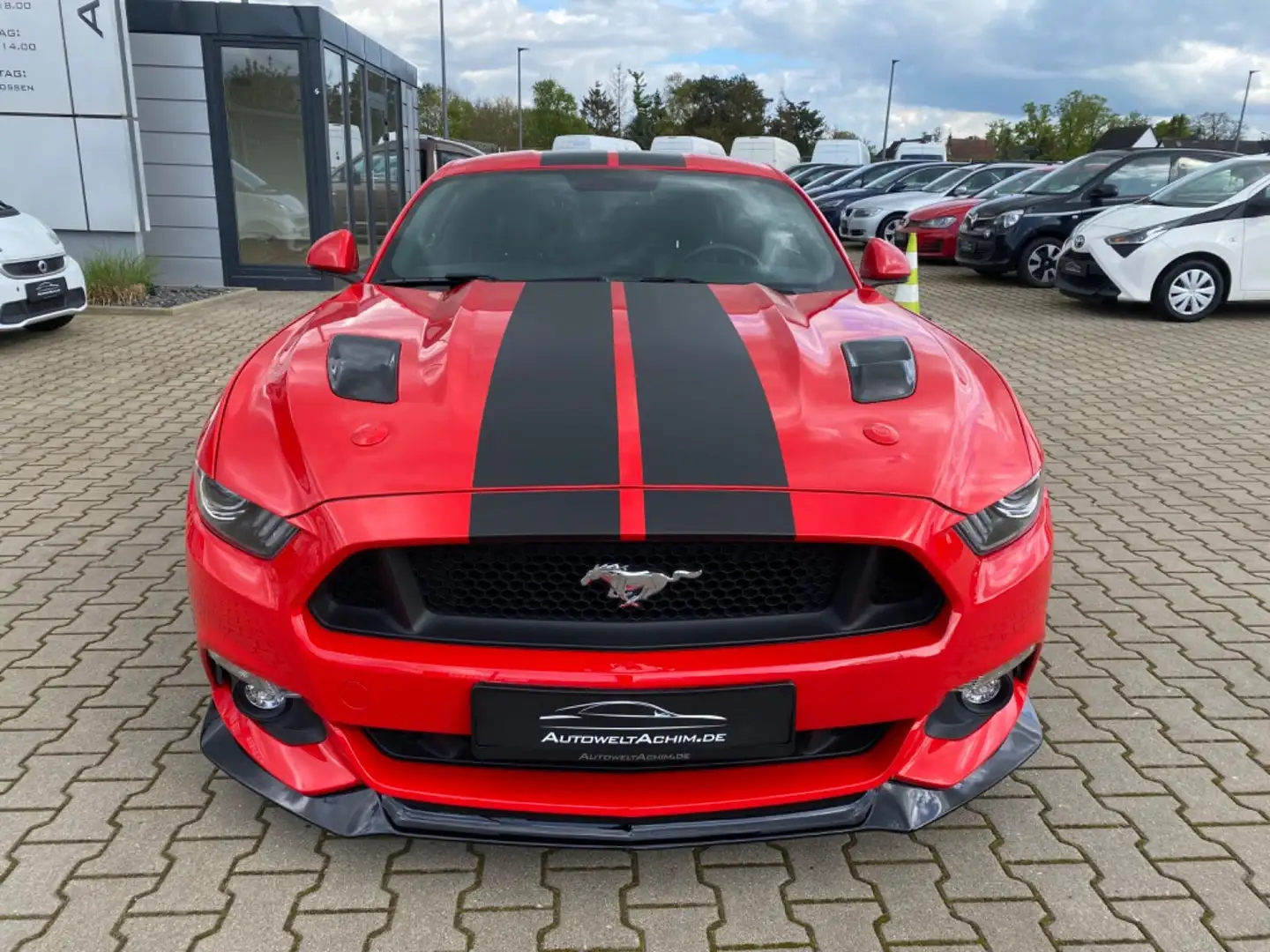 Ford Mustang GT Kompressor &Auspuff von Geiger 670PS Rot - 2