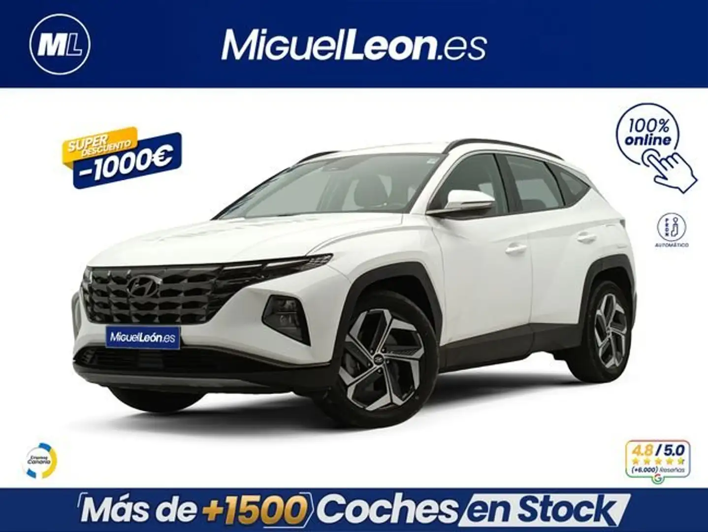 Hyundai TUCSON 1.6 TGDI PHEV Maxx AT Blanco - 1