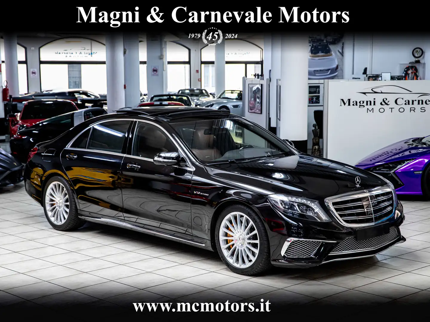 Mercedes-Benz S 65 AMG HEAD-UP|CARBOCERAMIC|SUSPENSION ABC|SOFT-CLOSE Negro - 1