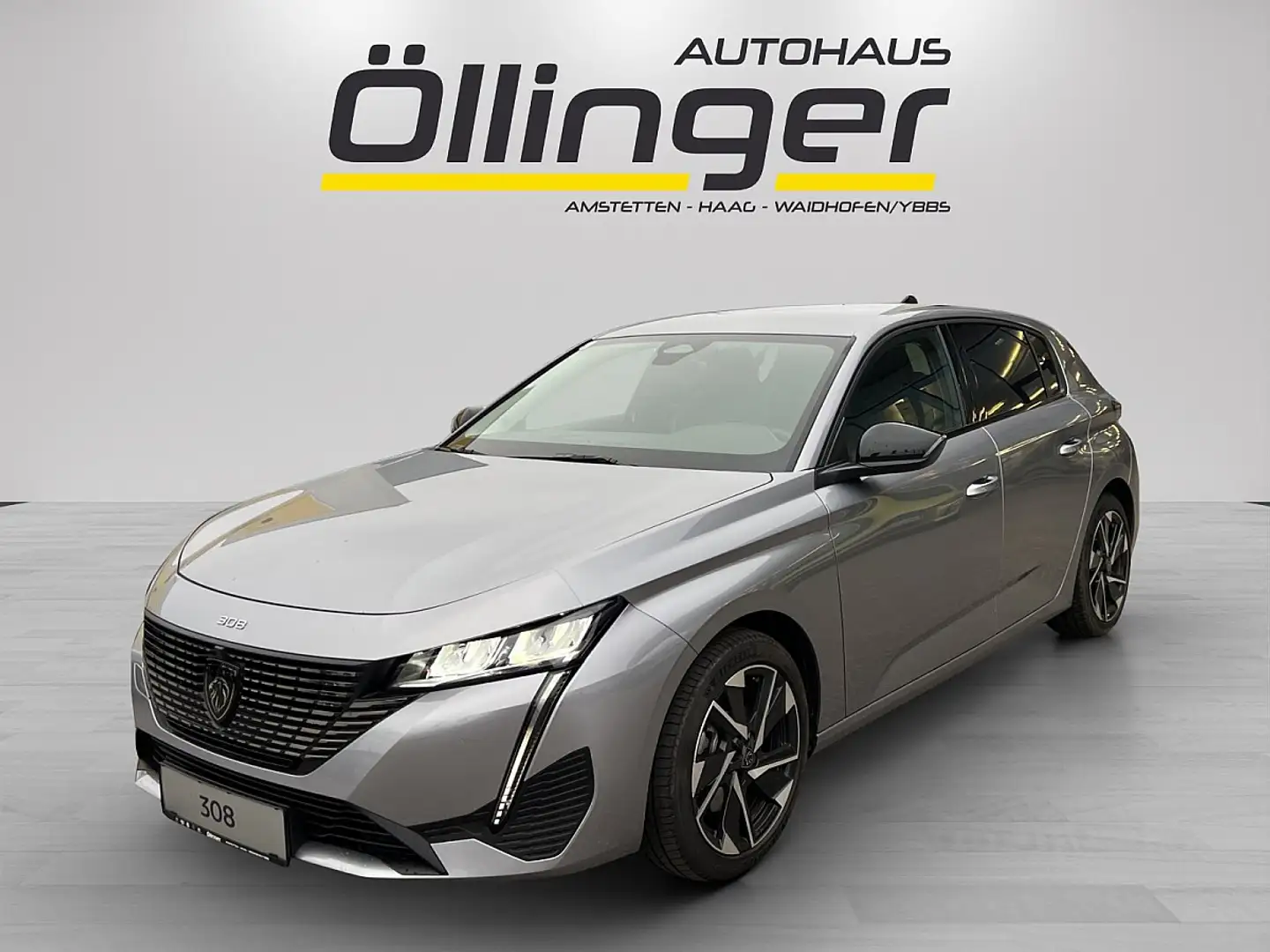 Peugeot 308 Hybrid 145 e-DSC6 Allure Grau - 1