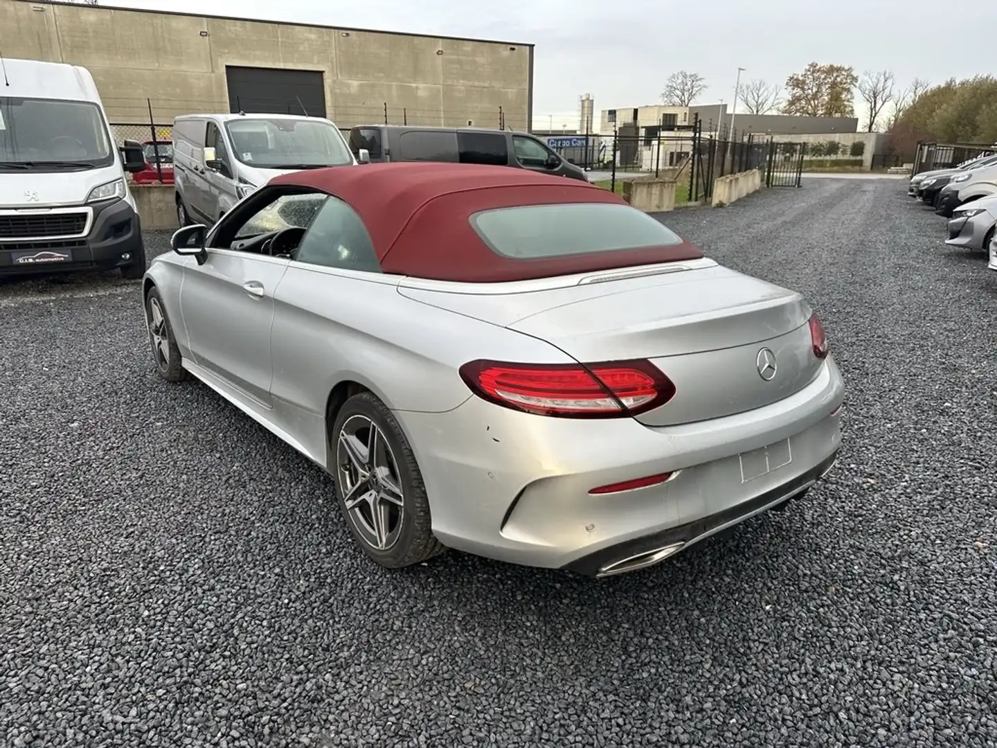 Mercedes-Benz C 200 Cabrio Gris - 2