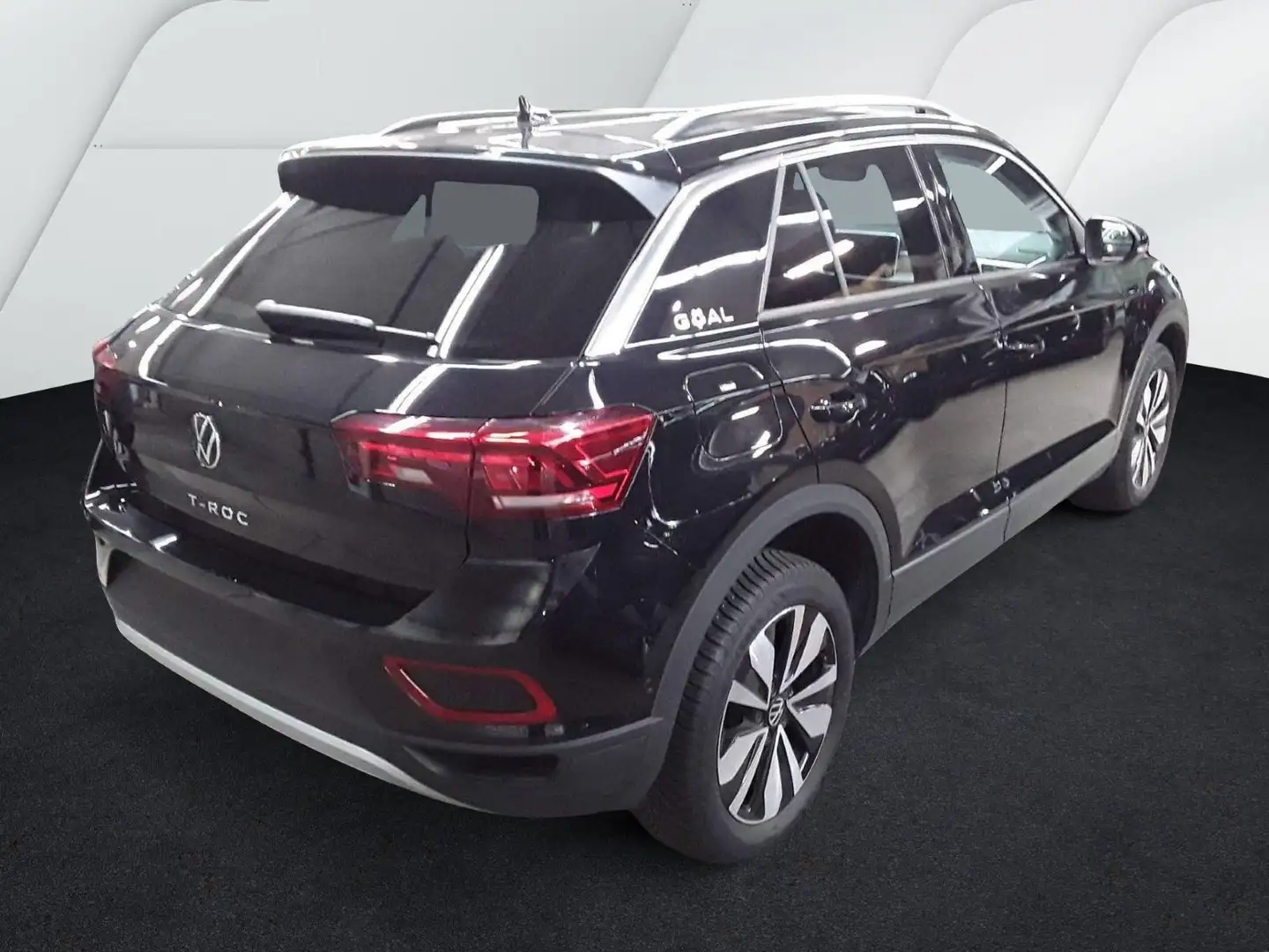 Volkswagen T-Roc T-ROC 2.0 TDI DSG GOAL*AHK*KAMERA*NAVI*LED*18ZOL Schwarz - 2
