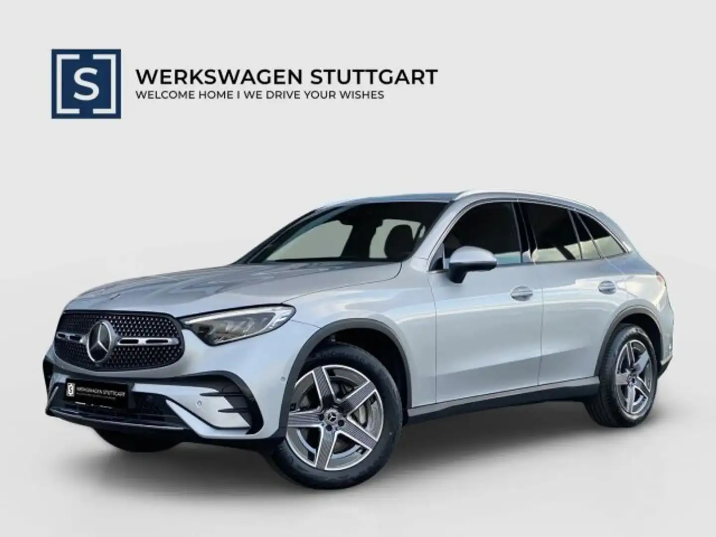 Mercedes-Benz GLC 220 GLC 220 d 4M AMG 20" LederRot HA-Lenkung Airmati Silber - 2