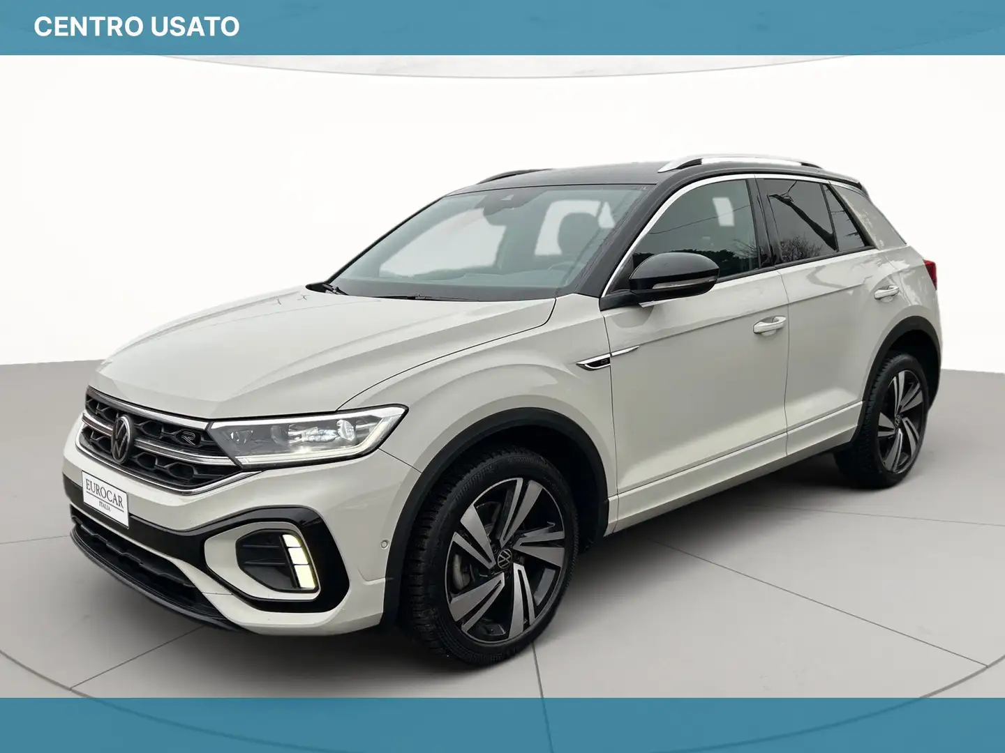 Volkswagen T-Roc 2.0 tdi r-line 150cv dsg Gris - 1