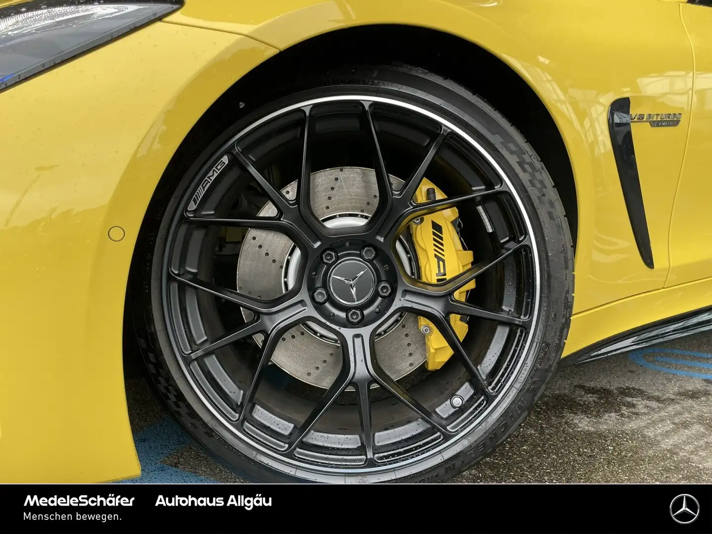 Mercedes-Benz AMG GT AMG GT 63 4M+ Night 21" NAPPA Carbon 3D VA-Lift Jaune - 2
